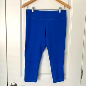 Zella Bright Blue Capri Leggings - M